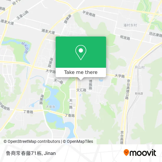 鲁商常春藤71栋 map