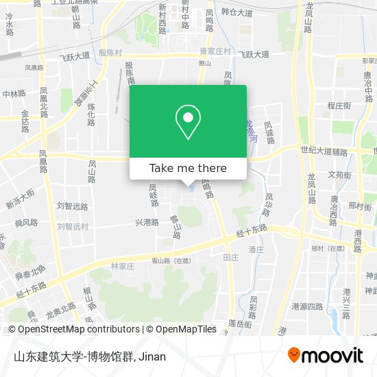 山东建筑大学-博物馆群 map