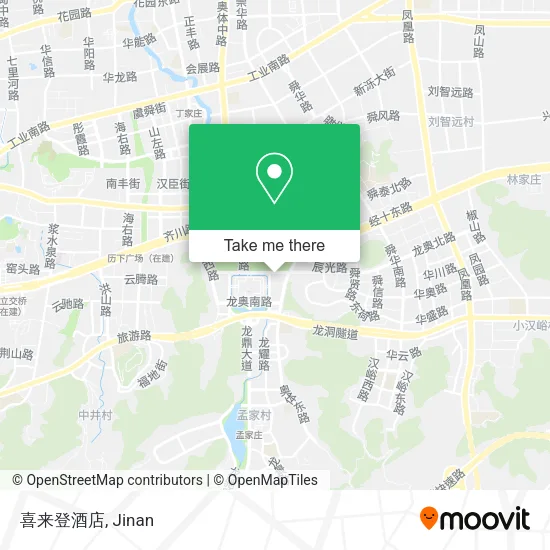 喜来登酒店 map