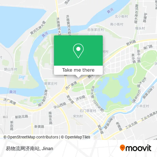 易物流网济南站 map
