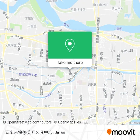喜车来快修美容装具中心 map