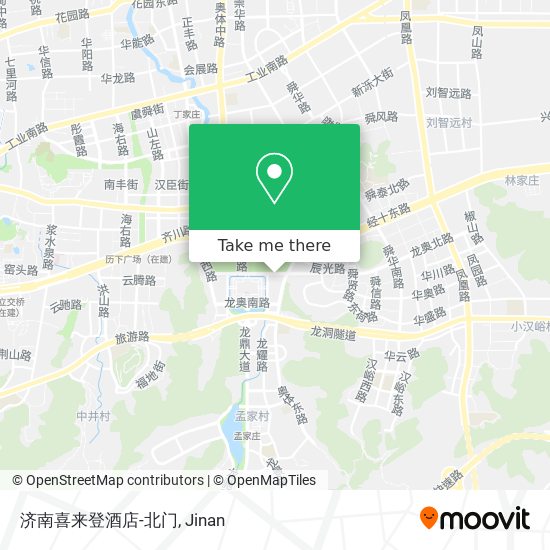 济南喜来登酒店-北门 map