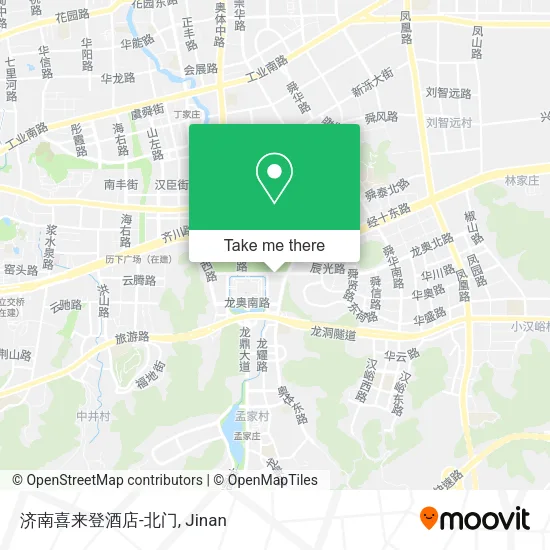 济南喜来登酒店-北门 map