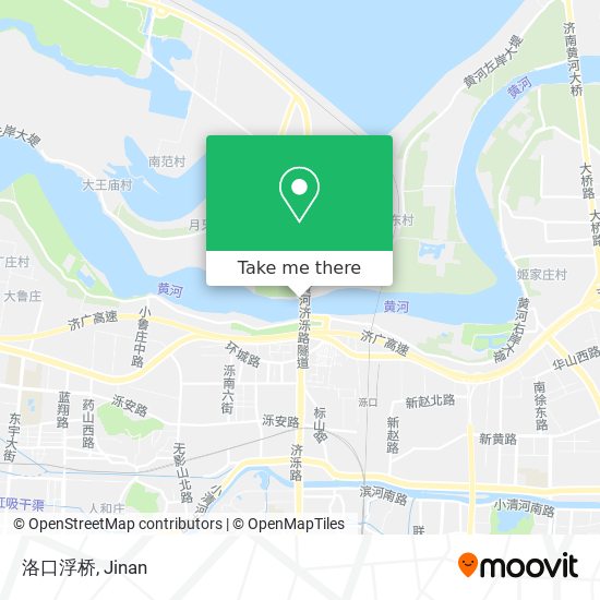 洛口浮桥 map