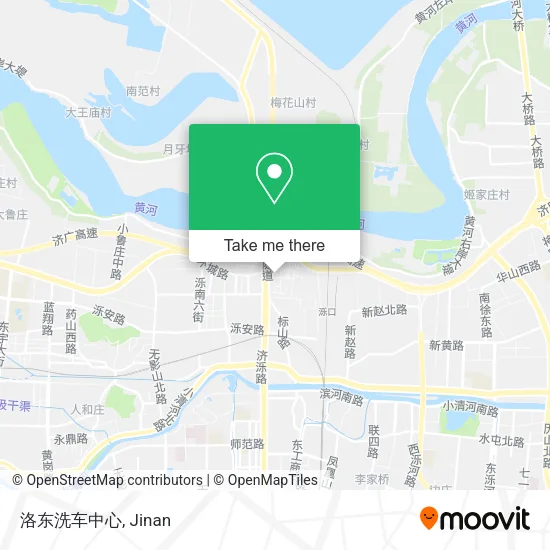 洛东洗车中心 map