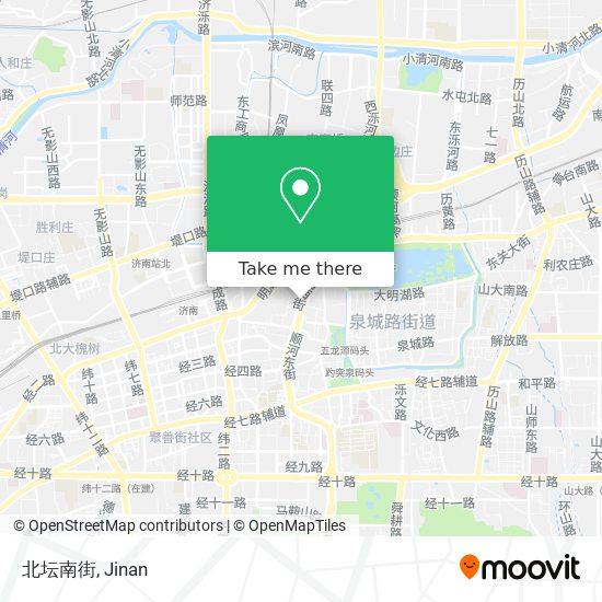 北坛南街 map
