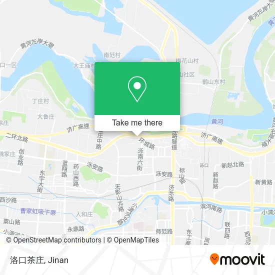 洛口茶庄 map