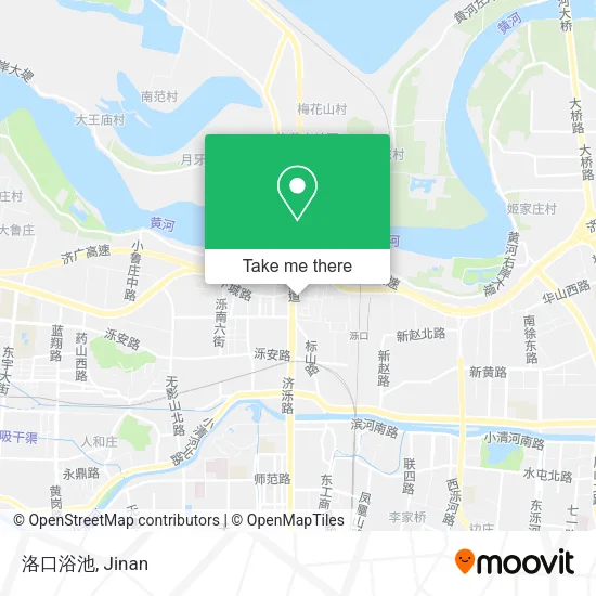 洛口浴池 map