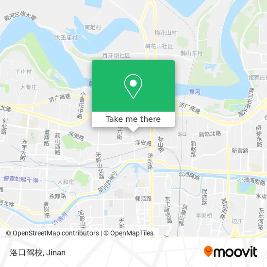 洛口驾校 map
