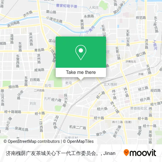 济南槐荫广友茶城关心下一代工作委员会。 map