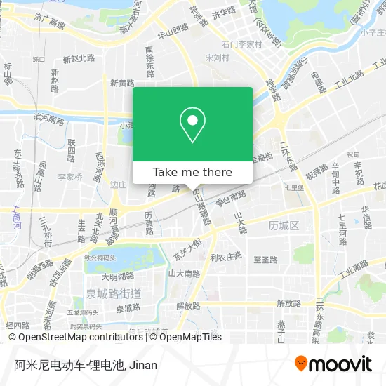 阿米尼电动车·锂电池 map
