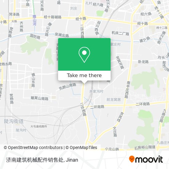 济南建筑机械配件销售处 map