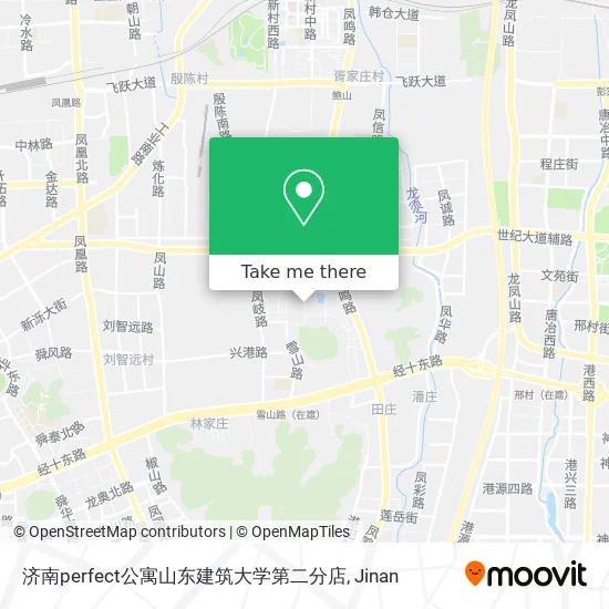 济南perfect公寓山东建筑大学第二分店 map