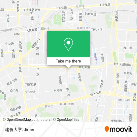 建筑大学 map