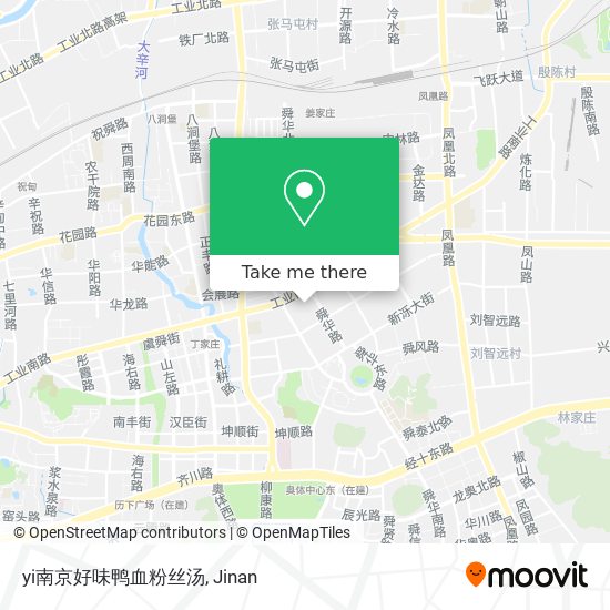 yi南京好味鸭血粉丝汤 map