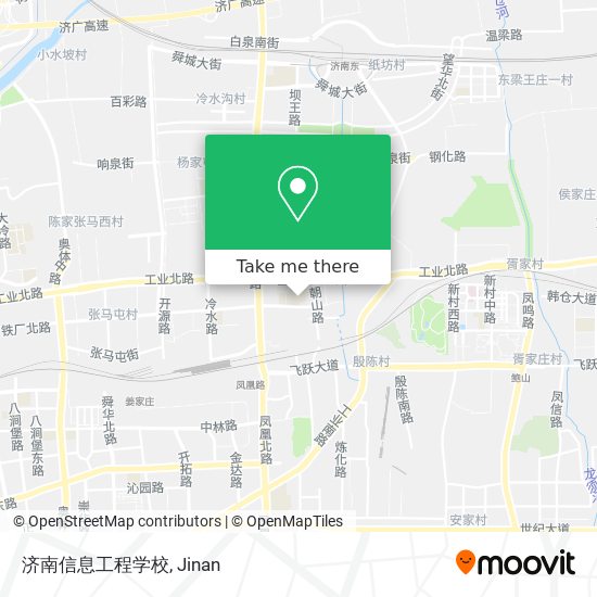 济南信息工程学校 map
