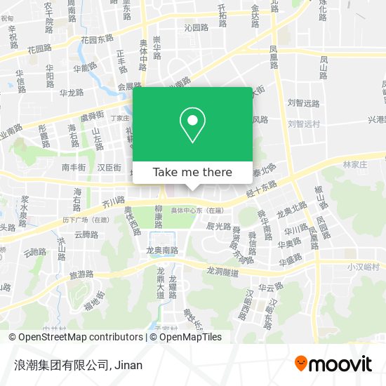 浪潮集团有限公司 map
