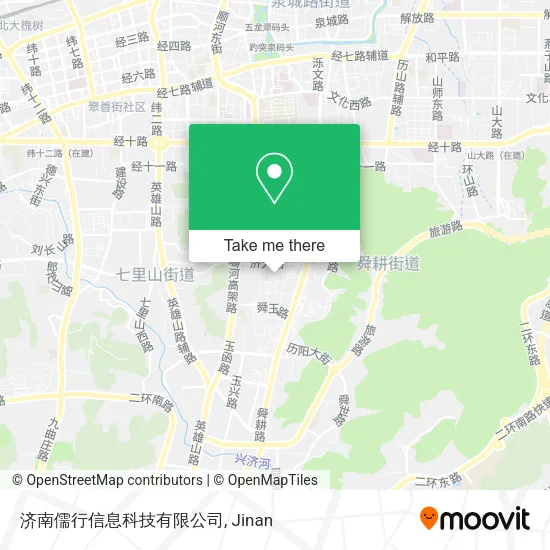 济南儒行信息科技有限公司 map