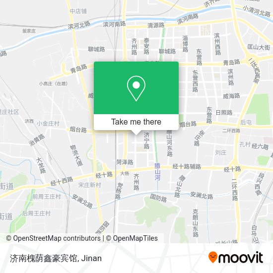济南槐荫鑫豪宾馆 map