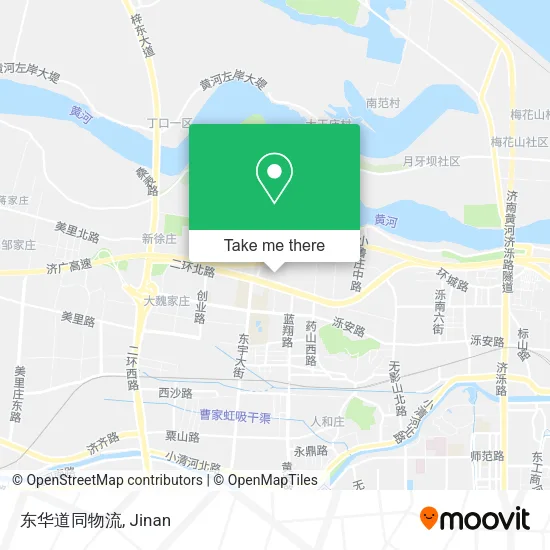 东华道同物流 map