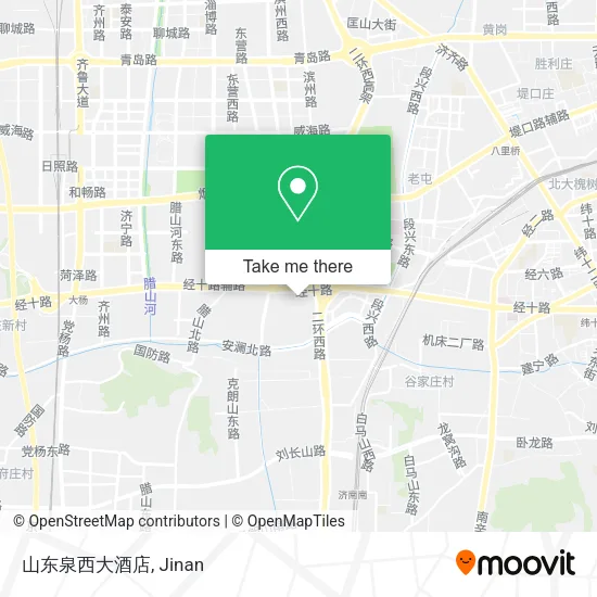 山东泉西大酒店 map