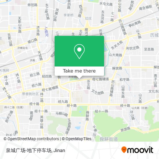 泉城广场-地下停车场 map
