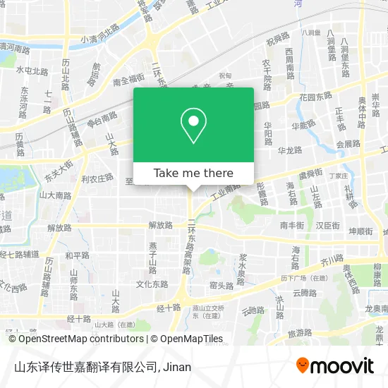 山东译传世嘉翻译有限公司 map