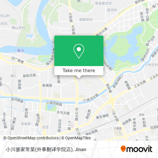小川篓家常菜(外事翻译学院店) map