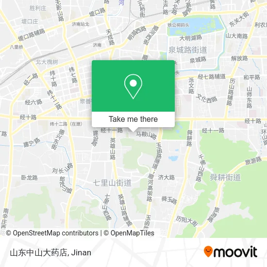 山东中山大药店 map