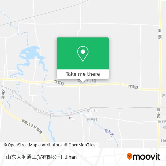 山东大润通工贸有限公司 map