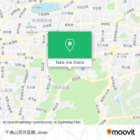 千佛山景区苗圃 map