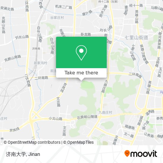 济南大学 map