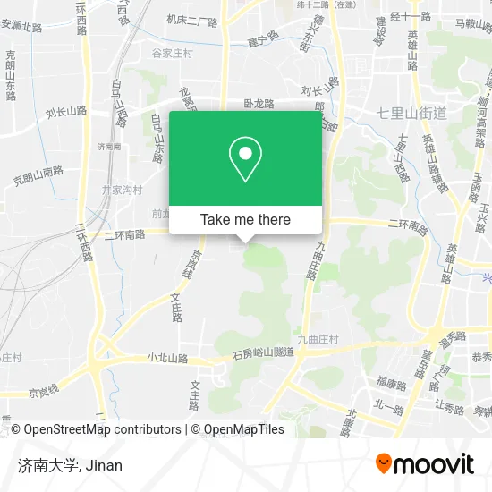 济南大学 map