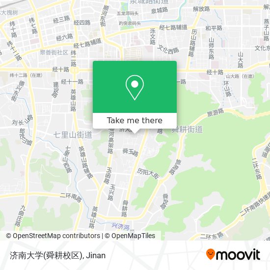 济南大学(舜耕校区) map