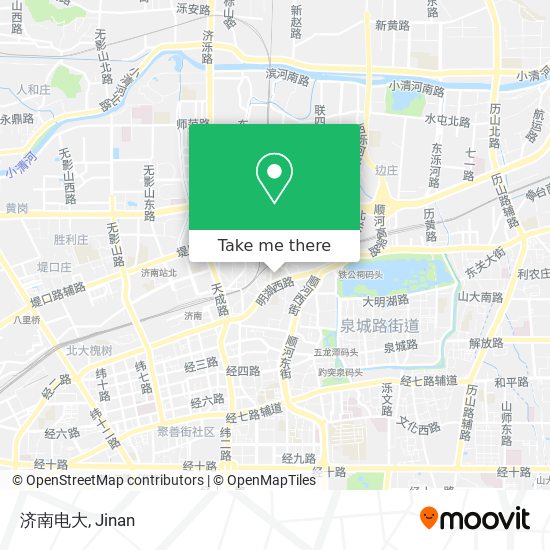 济南电大 map