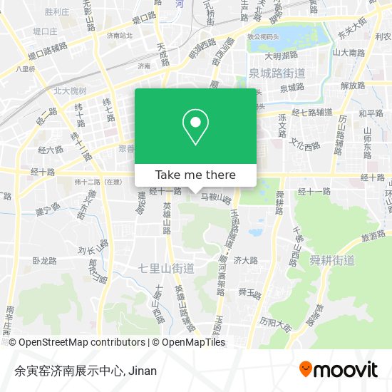 余寅窑济南展示中心 map
