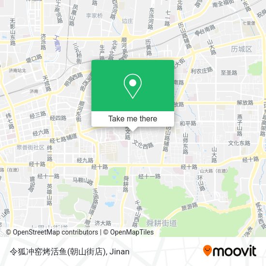 令狐冲窑烤活鱼(朝山街店) map