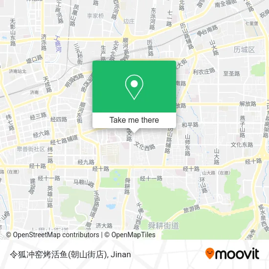 令狐冲窑烤活鱼(朝山街店) map