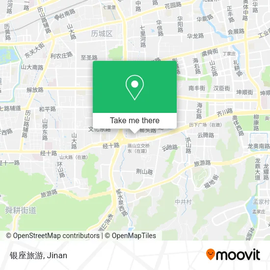 银座旅游 map