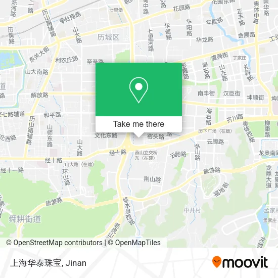 上海华泰珠宝 map