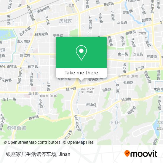 银座家居生活馆停车场 map