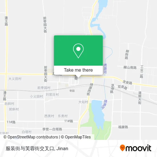 服装街与芙蓉街交叉口 map