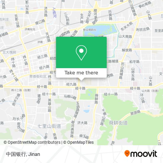 中国银行 map