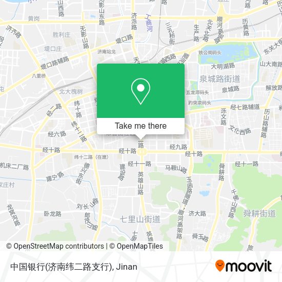 中国银行(济南纬二路支行) map