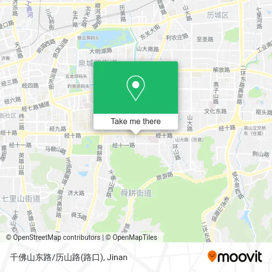 千佛山东路/历山路(路口) map