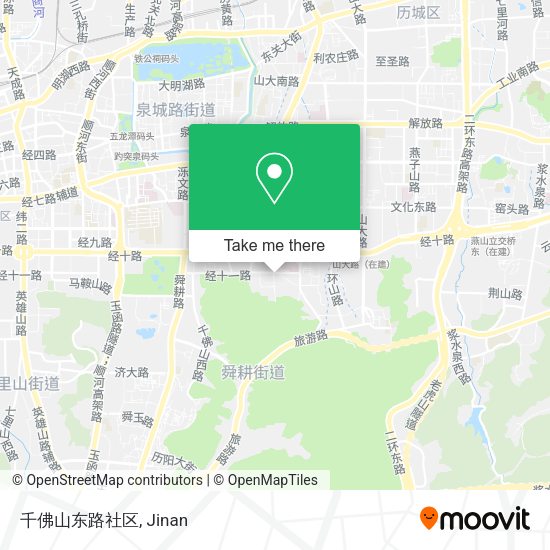 千佛山东路社区 map