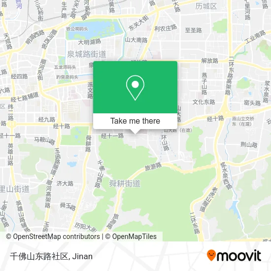 千佛山东路社区 map