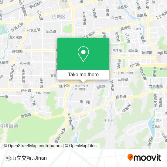 燕山立交桥 map
