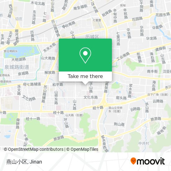 燕山小区 map