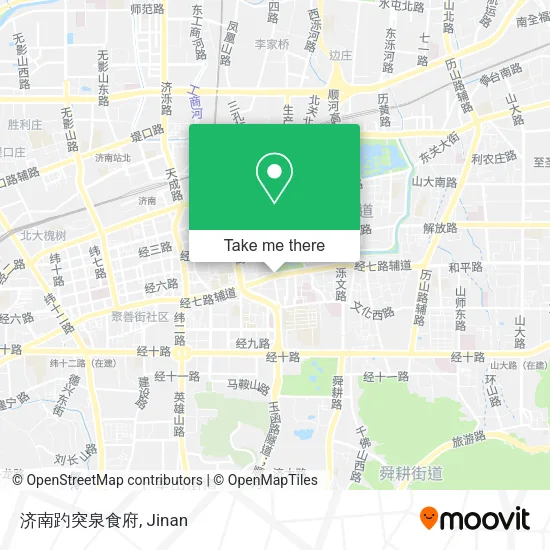 济南趵突泉食府 map